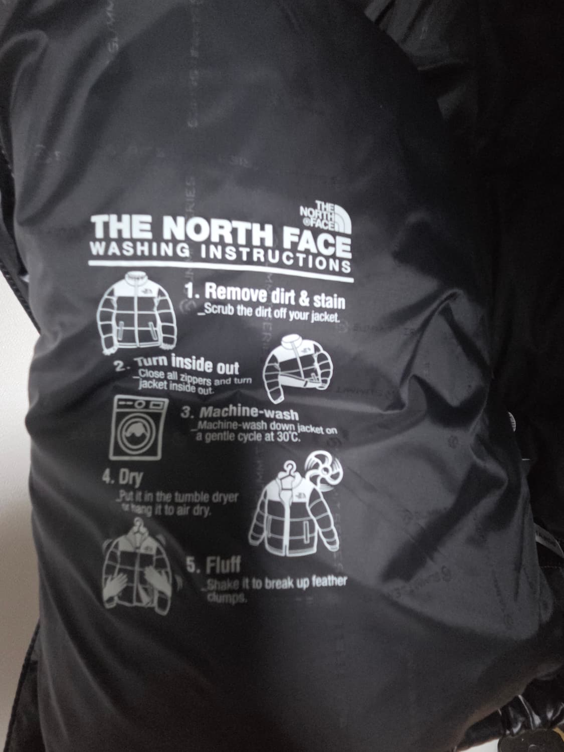 직거래 41)*2023장 한정*노스페이스 퀀텀 눕시 블랙(100) 상품이미지3