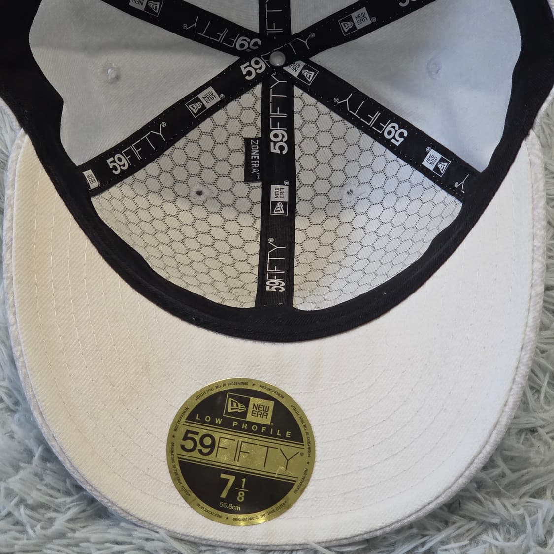 L6-7:뉴에라 59피프티 NEC 로우 프로파일 캡 라이트그레이 56.8 상품이미지7