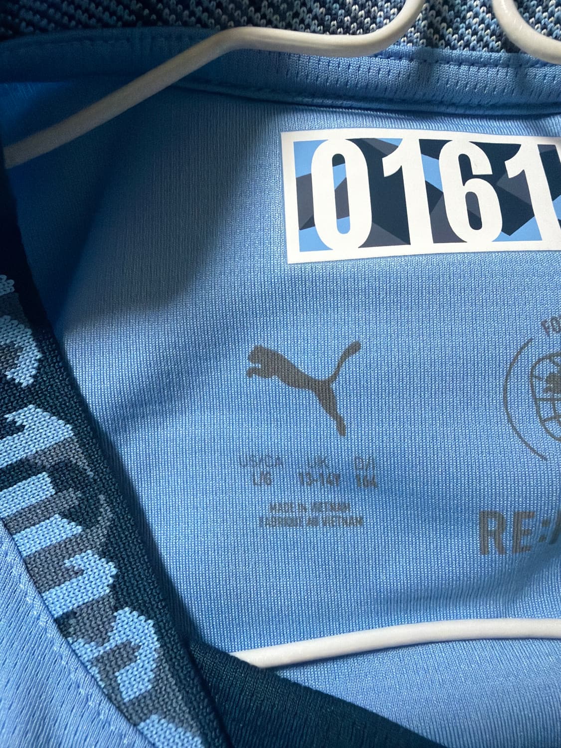 퓨마 키즈 맨체스터 시티 홈 유니폼 상품이미지2