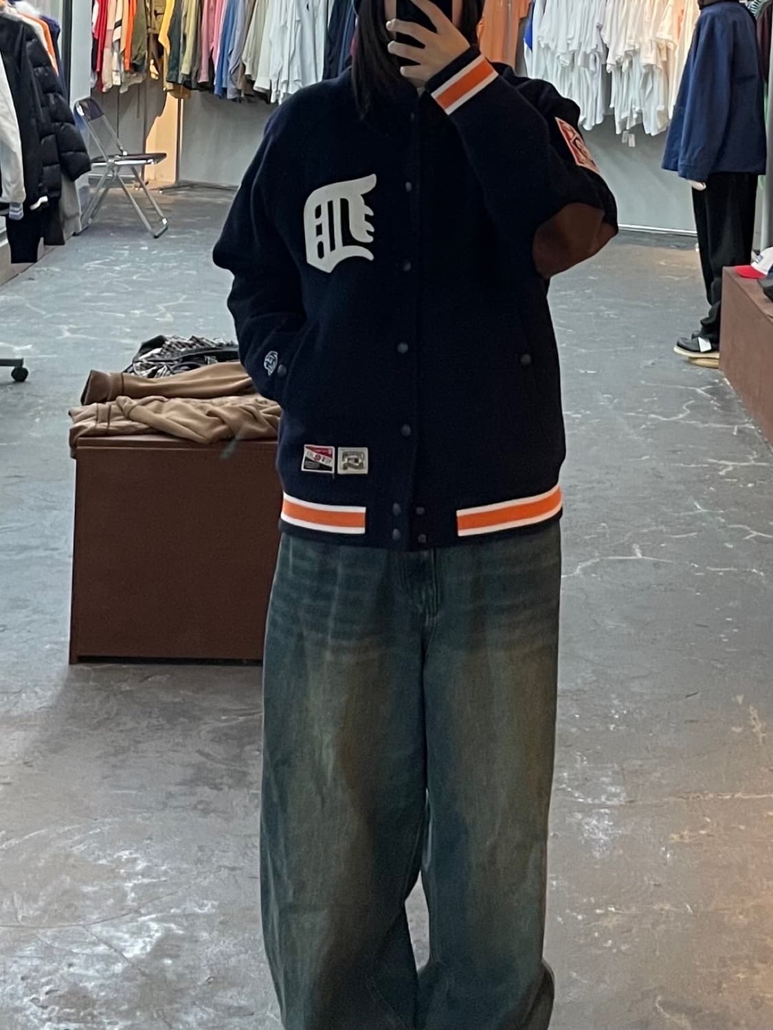 뉴에라 디트로이드 타이거즈 바시티 자켓 H1309 상품이미지1