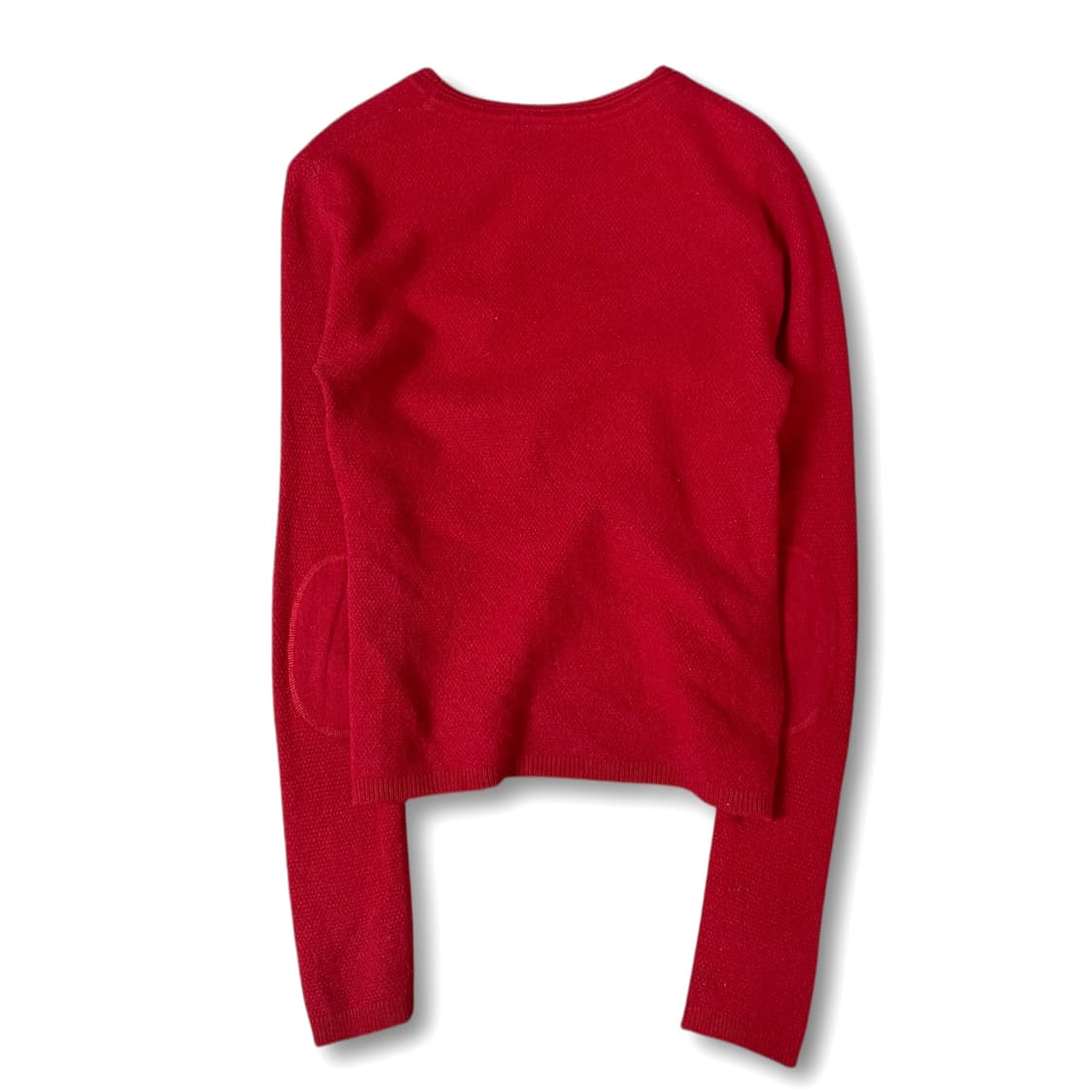 라코스테 레드 로고패치 울 긴팔 니트 38 상품이미지2