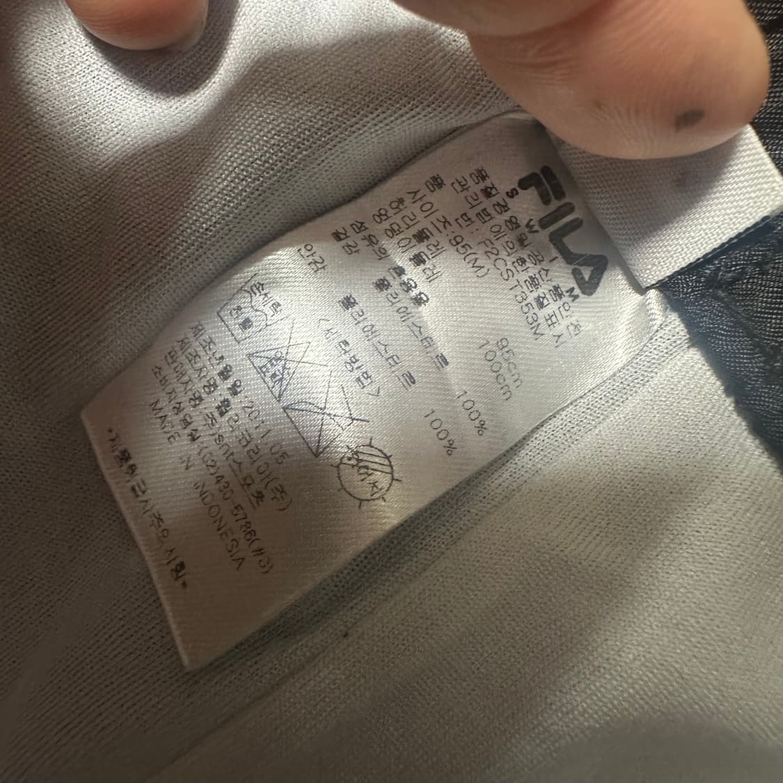 ✨ (만원 빈티지) 휠라 블랙 쇼츠 팬츠 반바지 상품이미지4
