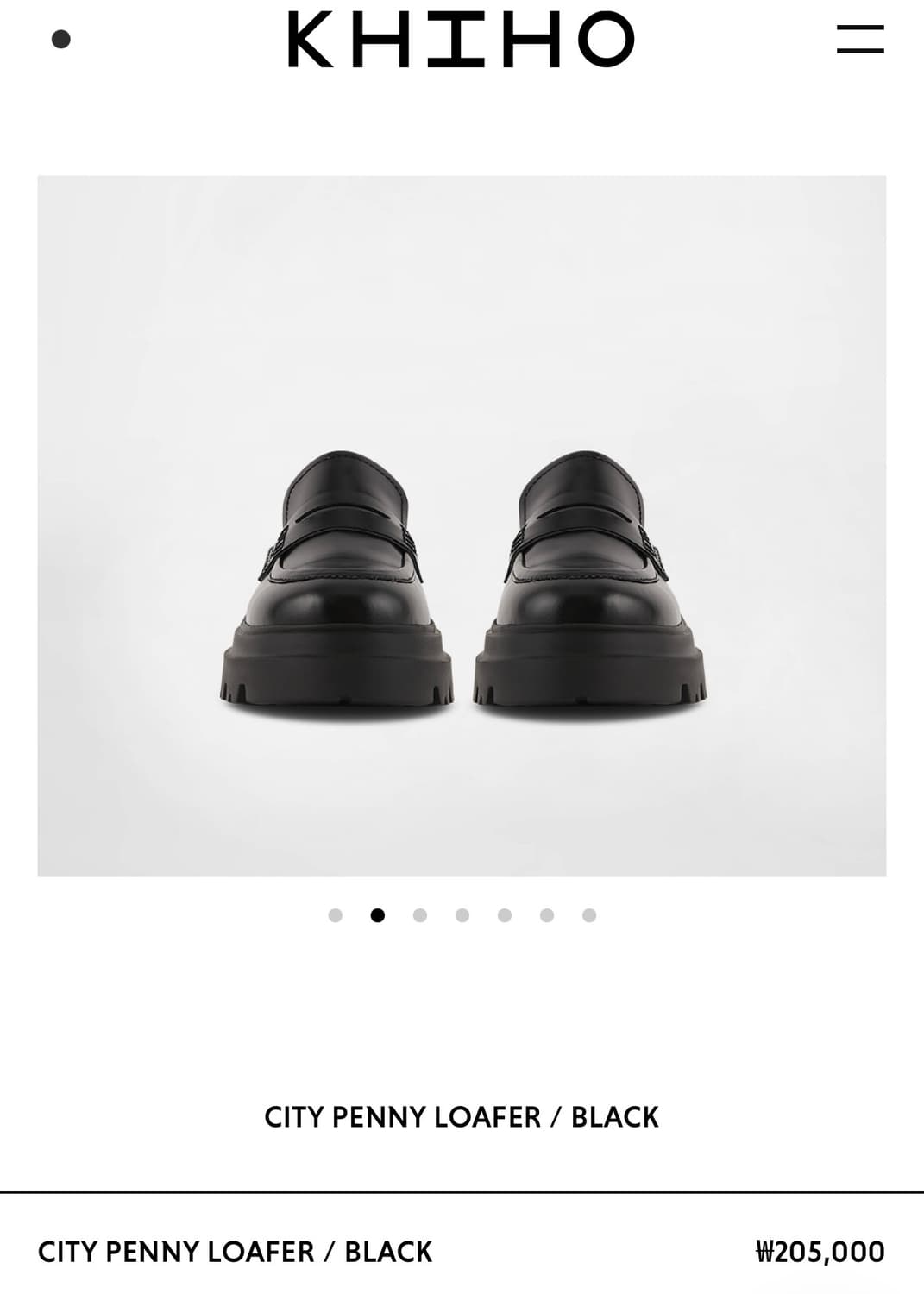 khiho 기호 City Penny Loafer 상품이미지2