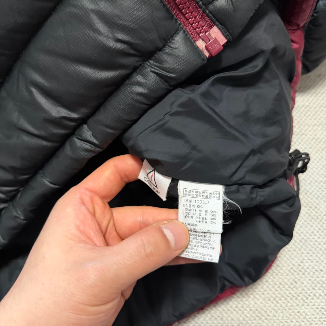 노스페이스 600 다운 패딩 자켓 상품이미지4