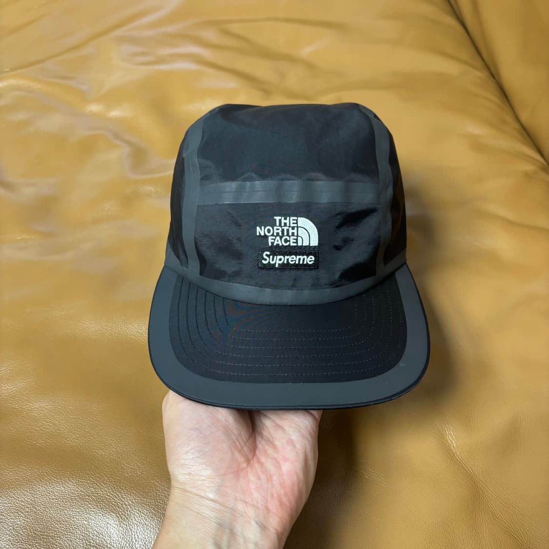 Supreme 슈프림x노스페이스 써밋 블랙 캠프캡 모자 (Black) 상품이미지3