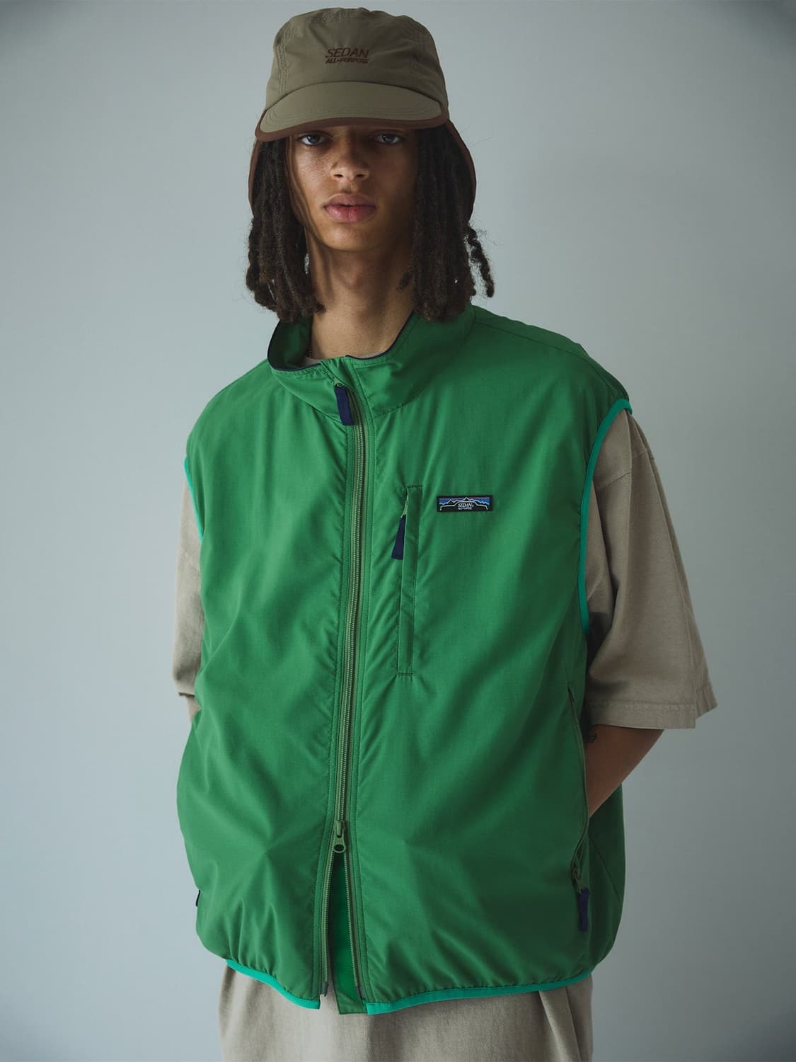 Sedan all purpose full zip vest XL 상품이미지1