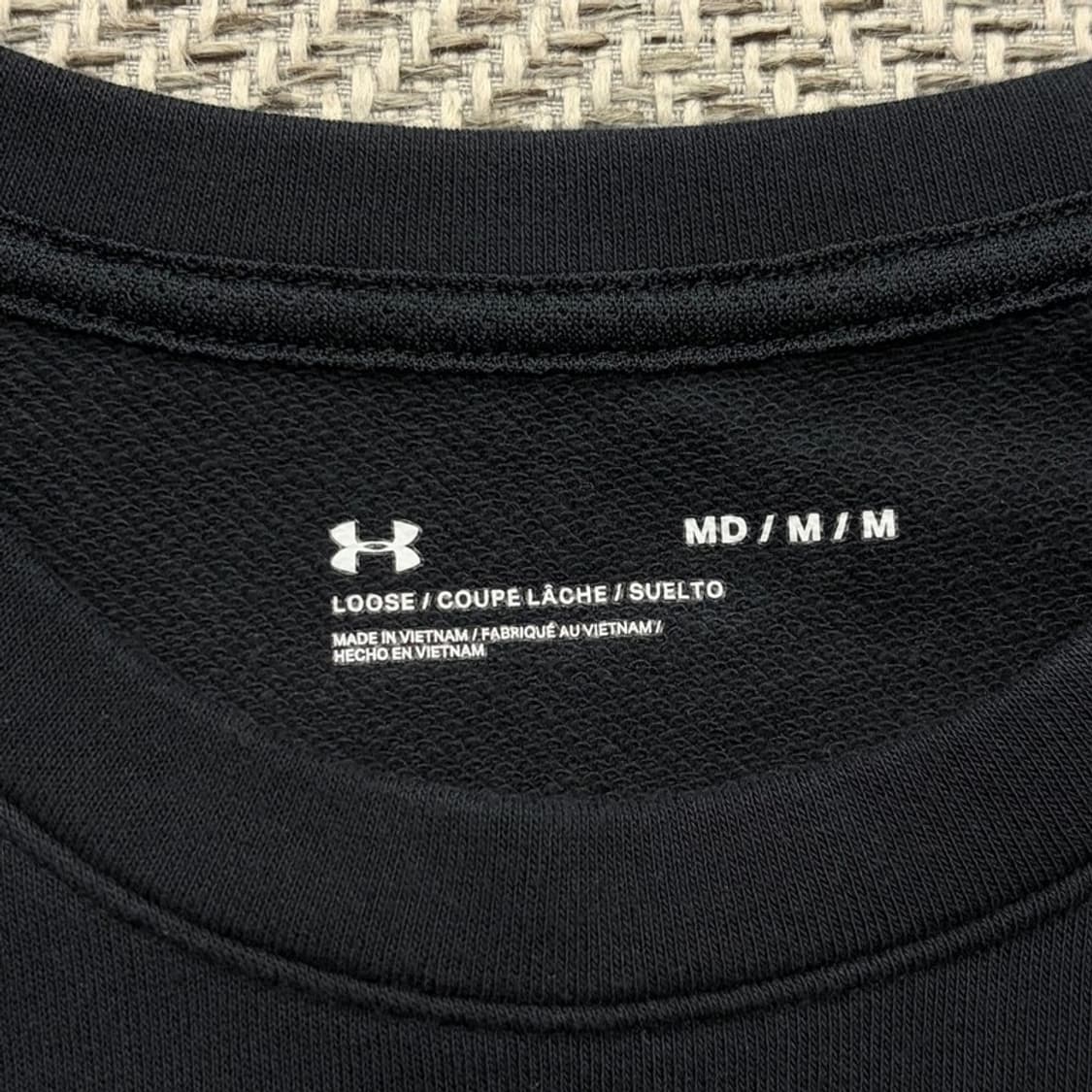 언더아머 베이직 로고 맨투맨 v2059 상품이미지6