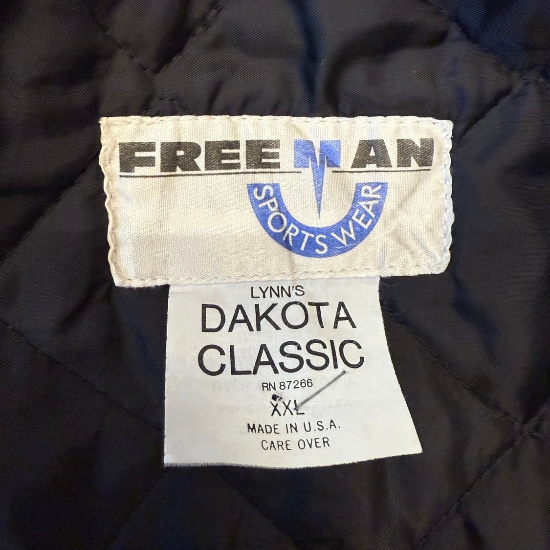 빈티지 네이비 블루종 자켓 상품이미지4