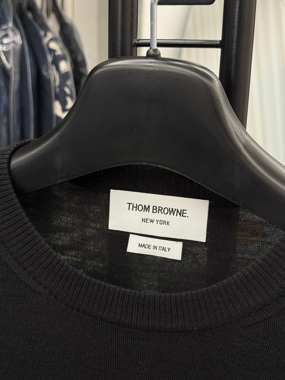 [3] 톰브라운 사선완장 메리노 울 니트 상품이미지6