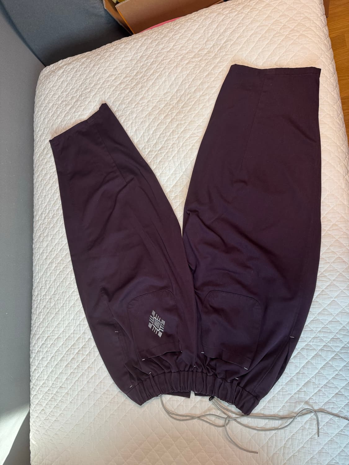 ANGLAN 앵글런 와이드 벌룬 팬츠 퍼플 상품이미지4