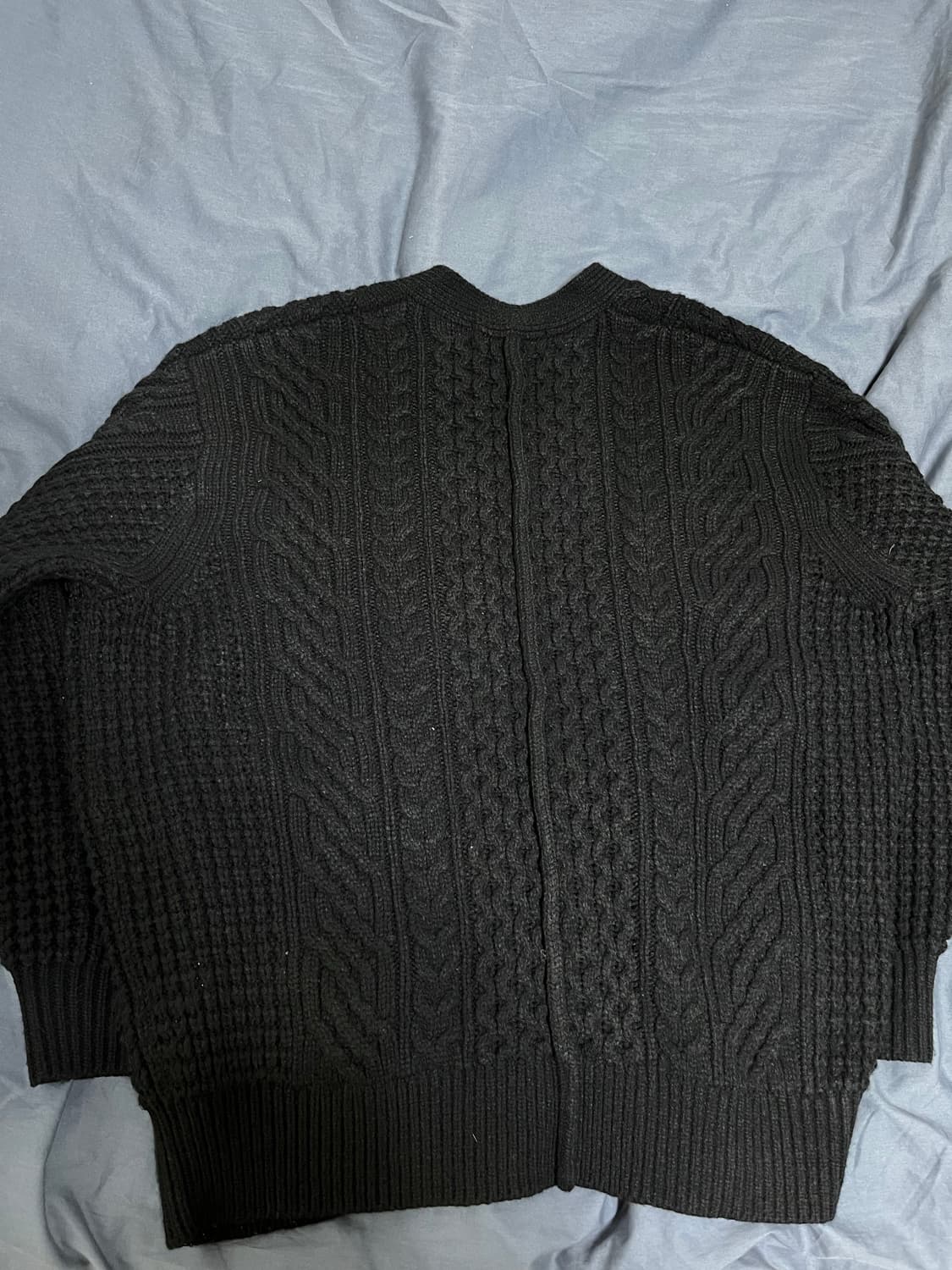 언더커버 케이블 집업 가디건 xl 지유 협업 솔로이스트 상품이미지2