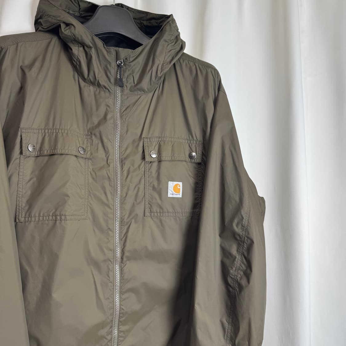 칼하트 OG 빈티지 락포드 레인디펜더 투포켓 바람막이 자켓 3XL 상품이미지3