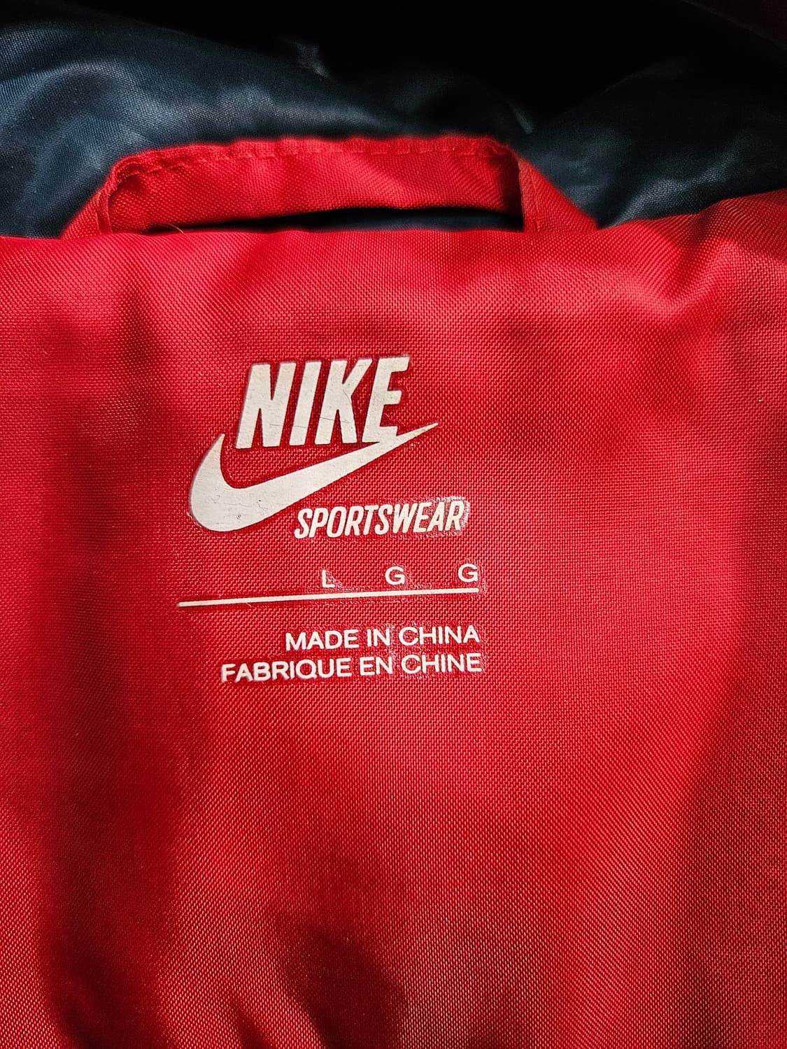 나이키 자수로고 투톤 남성 100 방풍 바람막이  상품이미지3