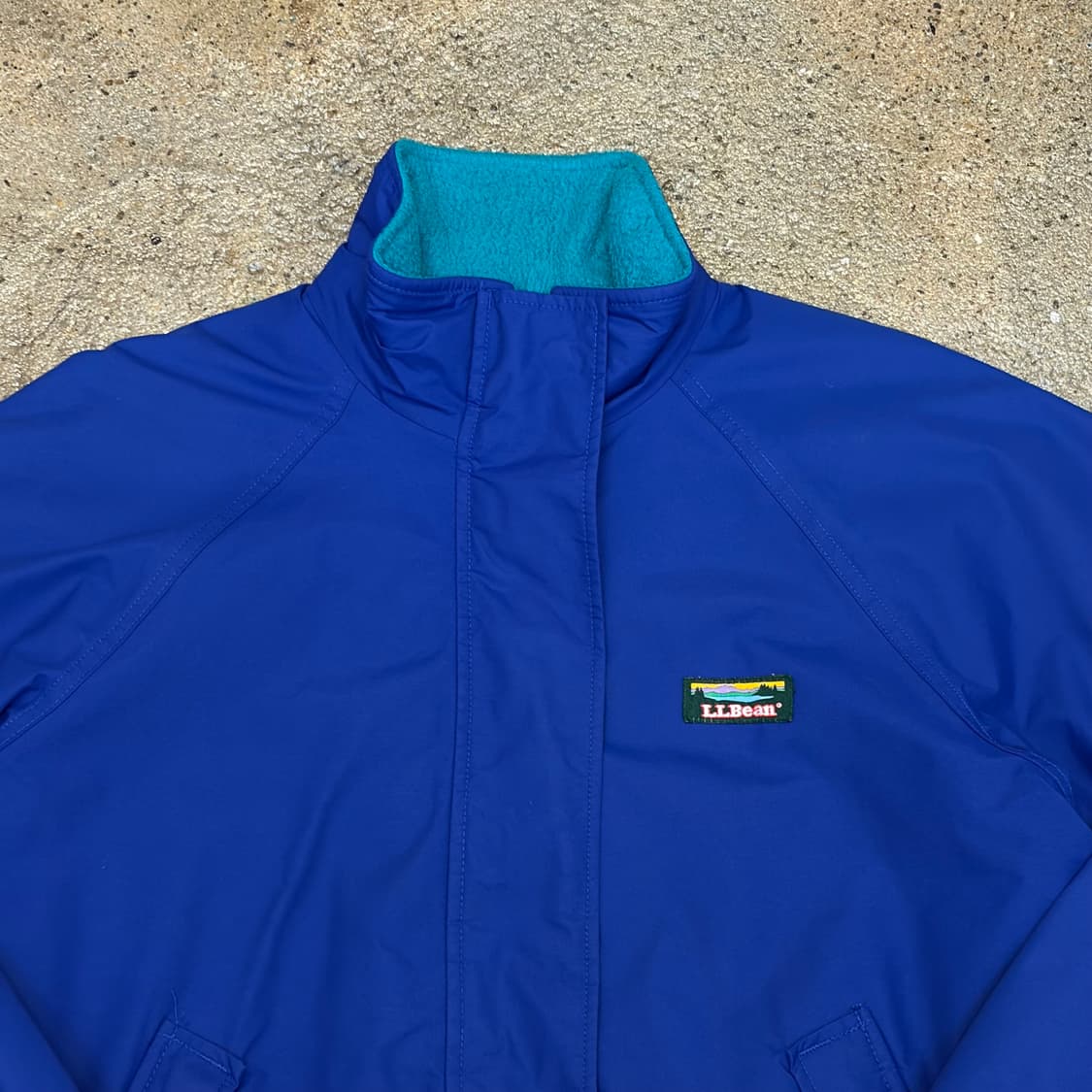 레어 90s Made in USA 엘엘빈 바람막이 자켓 상품이미지3