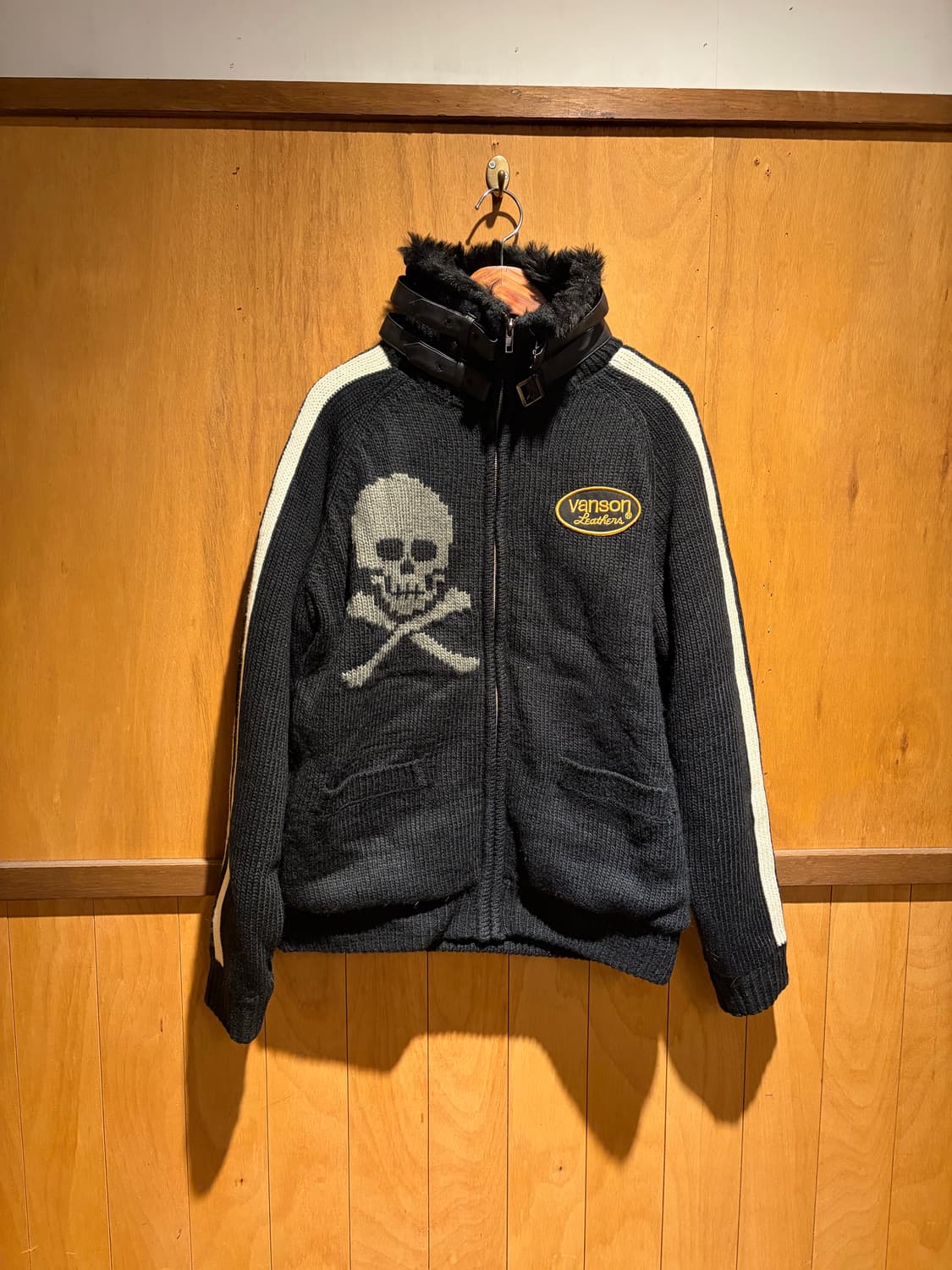 Vanson bone skull jacket / 밴슨 본 스컬 코위찬 상품이미지2