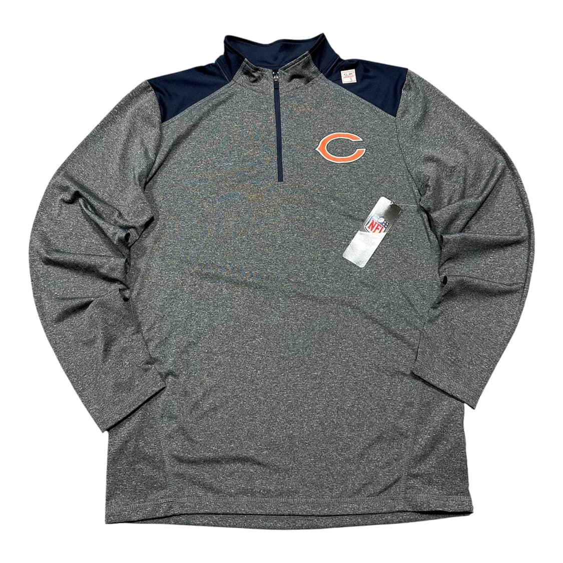✨ (새상품) NFL BEARS 반집업 기능성 롱슬리브  상품이미지1