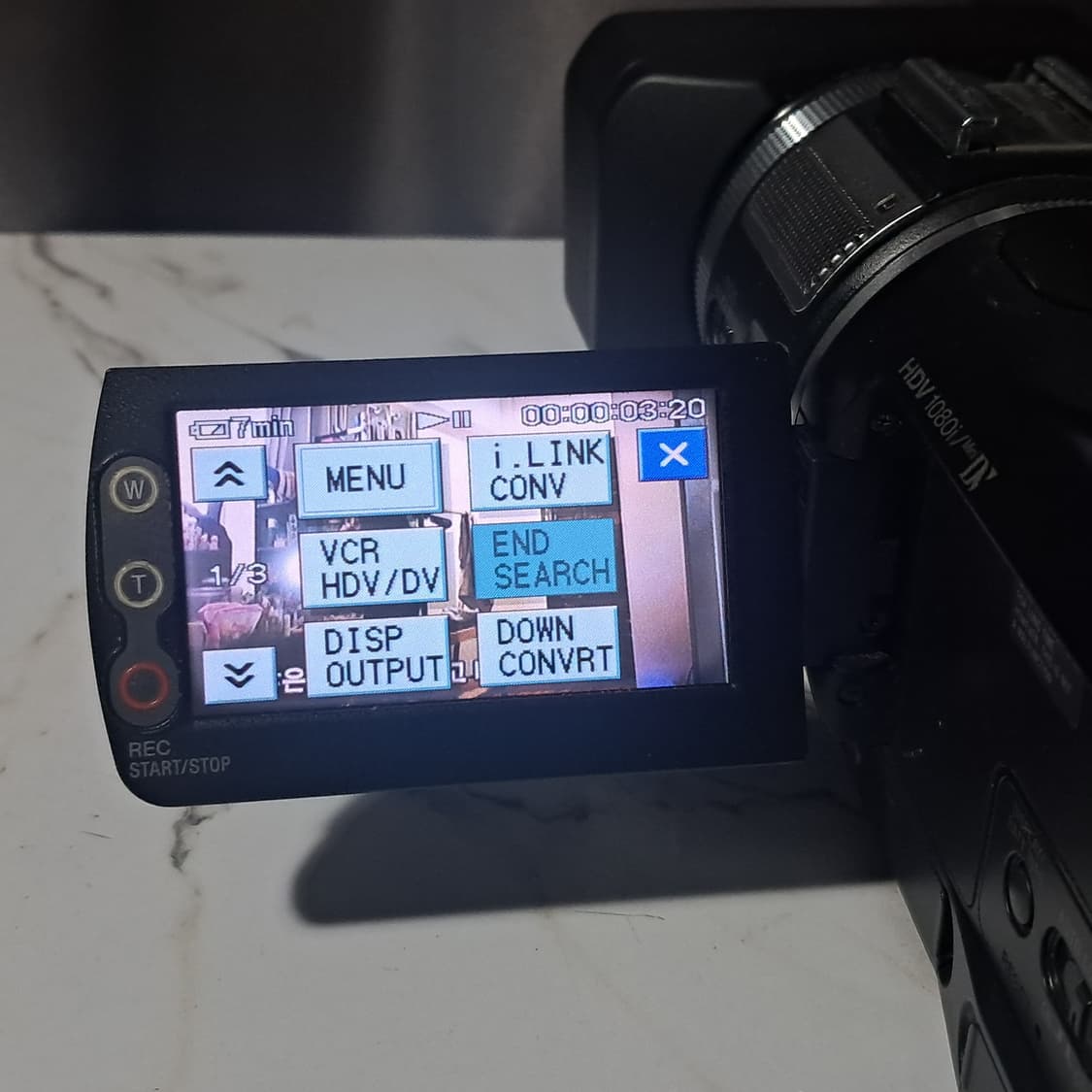 소니 HDV 핸디캠 HVR-A1N 미니DV 방송용 카메라 상품이미지7