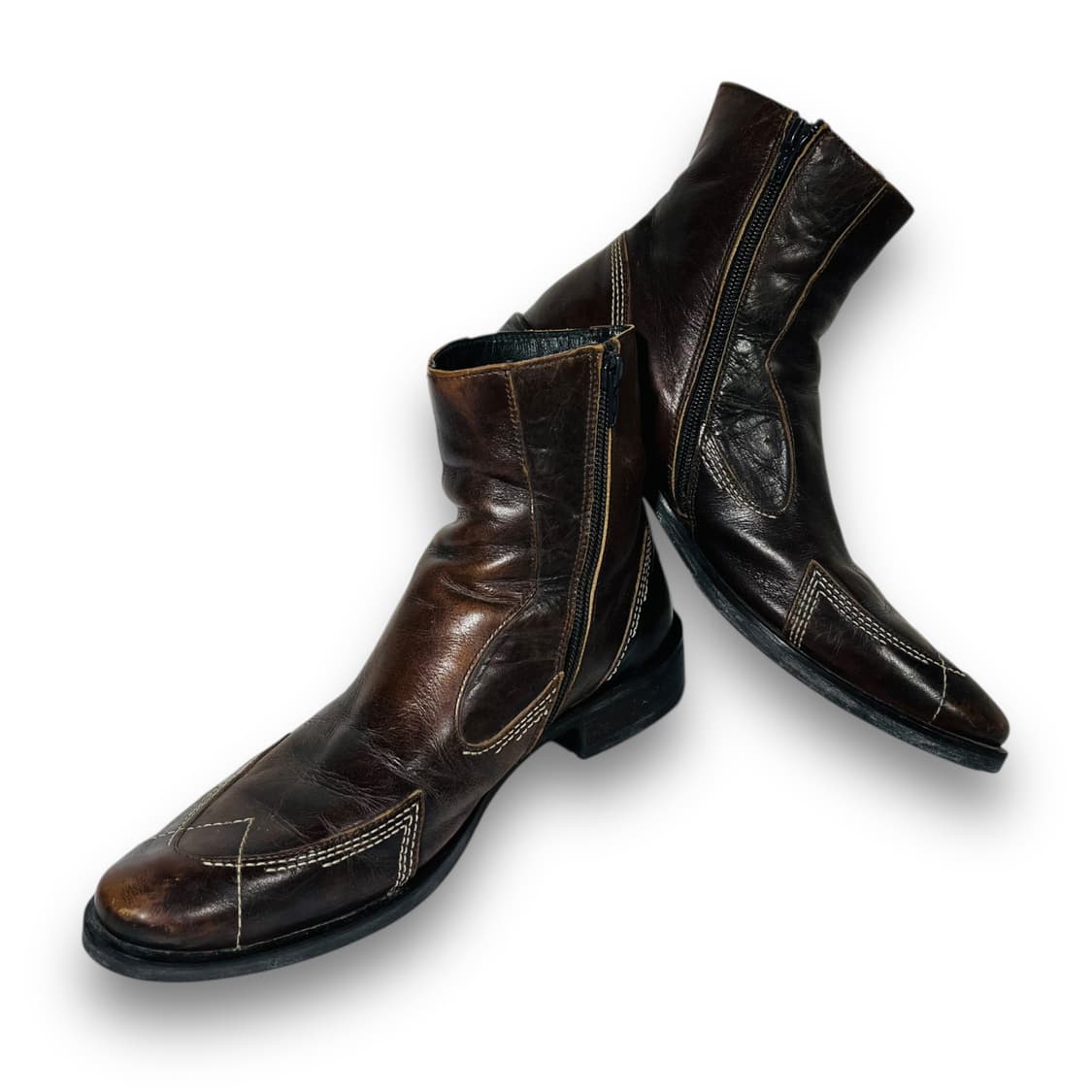 Roberto Vera pelle Western vintage boots 상품이미지5