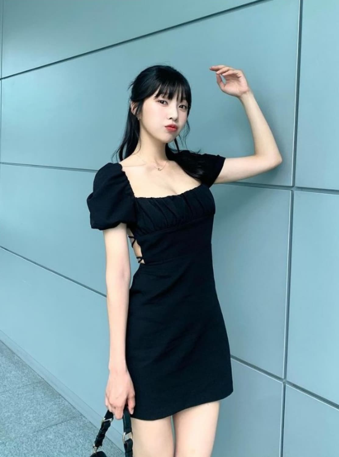 자라 린넨 혼방 원피스(조이, 카리나 착용) 상품이미지4