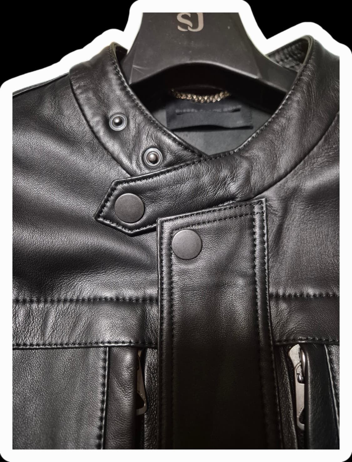Diesel black gold 롱 양가죽 자켓 상품이미지3