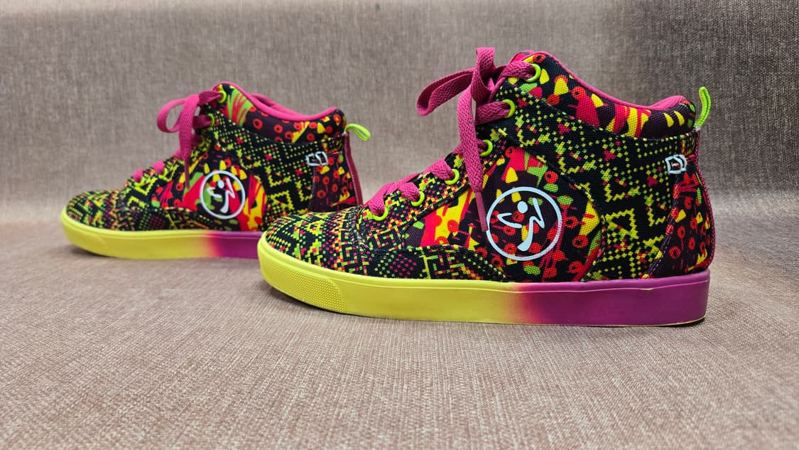 Zumba 235mm- 줌바 운동화 패턴 스니커즈 상품이미지4