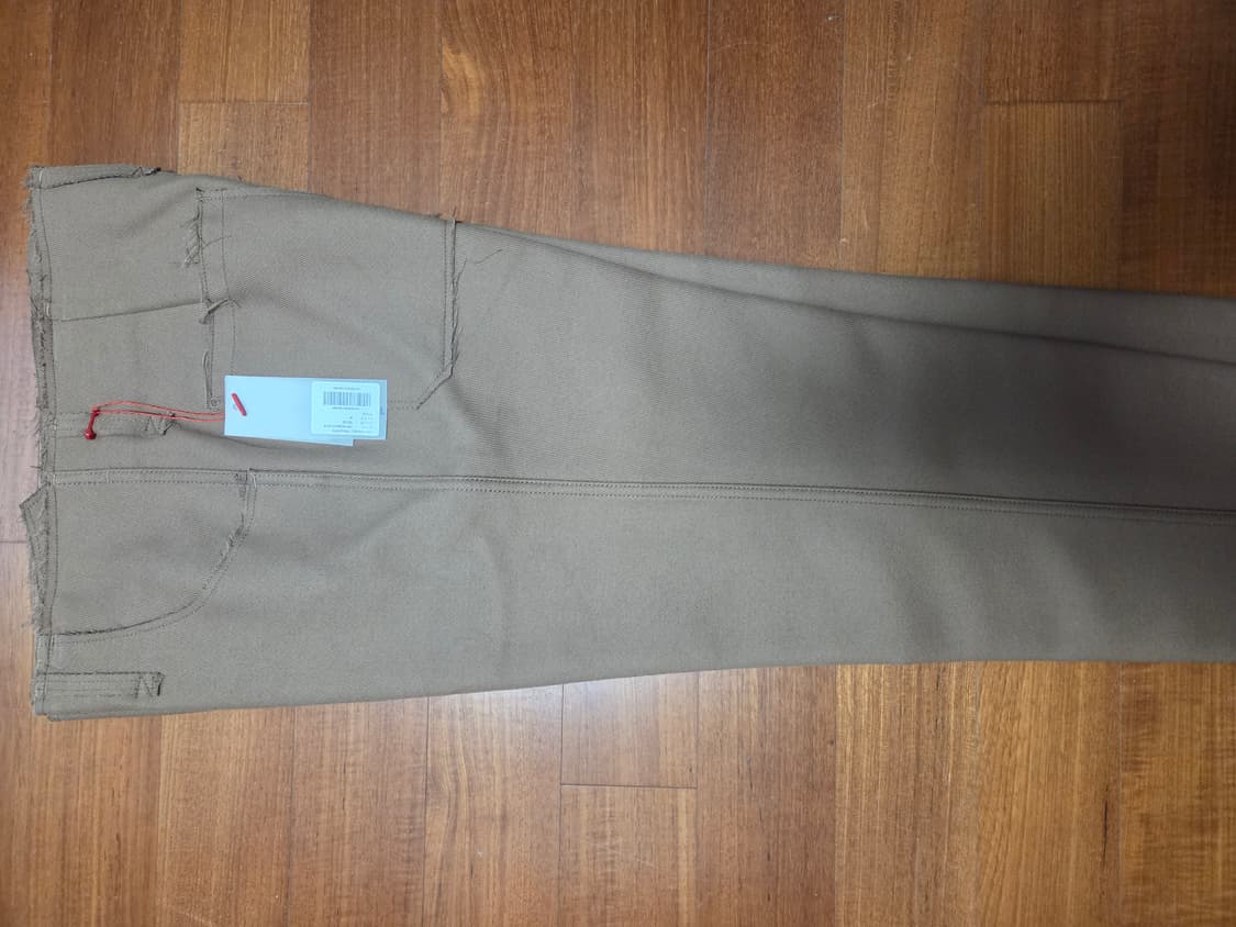 UNFINISHED TROUSERS(BEIGE) M 상품이미지1