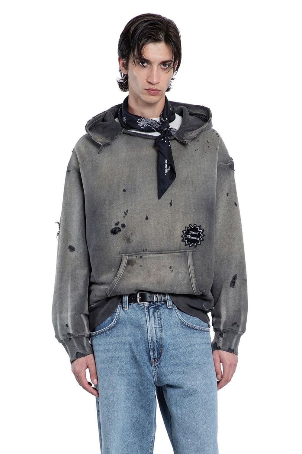 세인트미카엘 더블 페이스 후디 L 상품이미지2