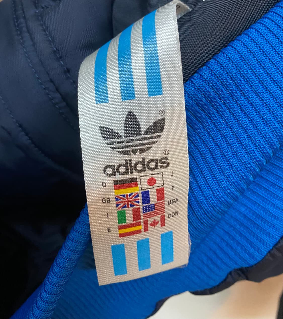 정품 아디다스 FRANCISA 레이싱 자켓 95 네이비 상품이미지6