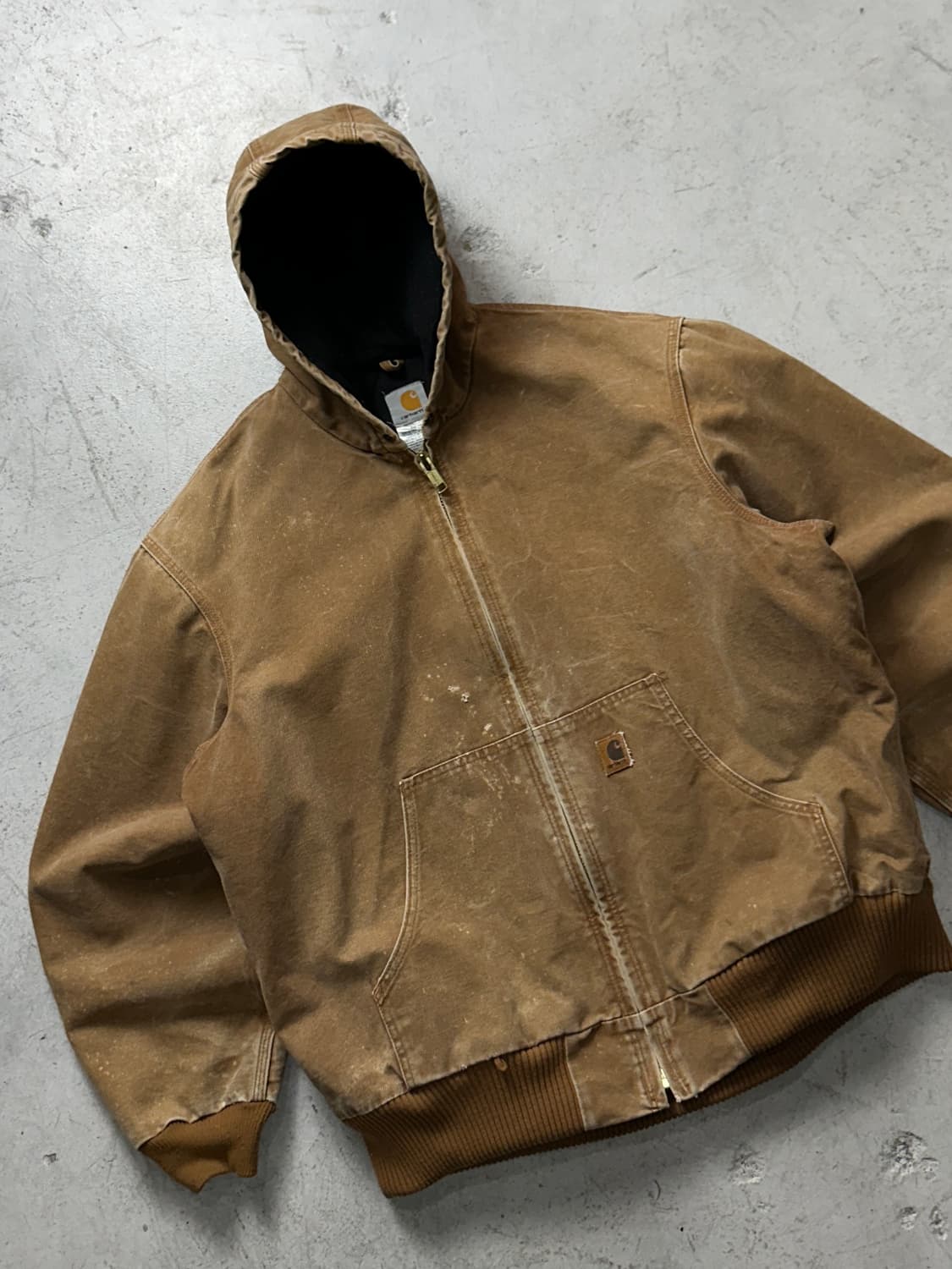 OG 칼하트 액티브 자켓 칼하트 J130 BRN 칼하트 후드자켓 상품이미지7