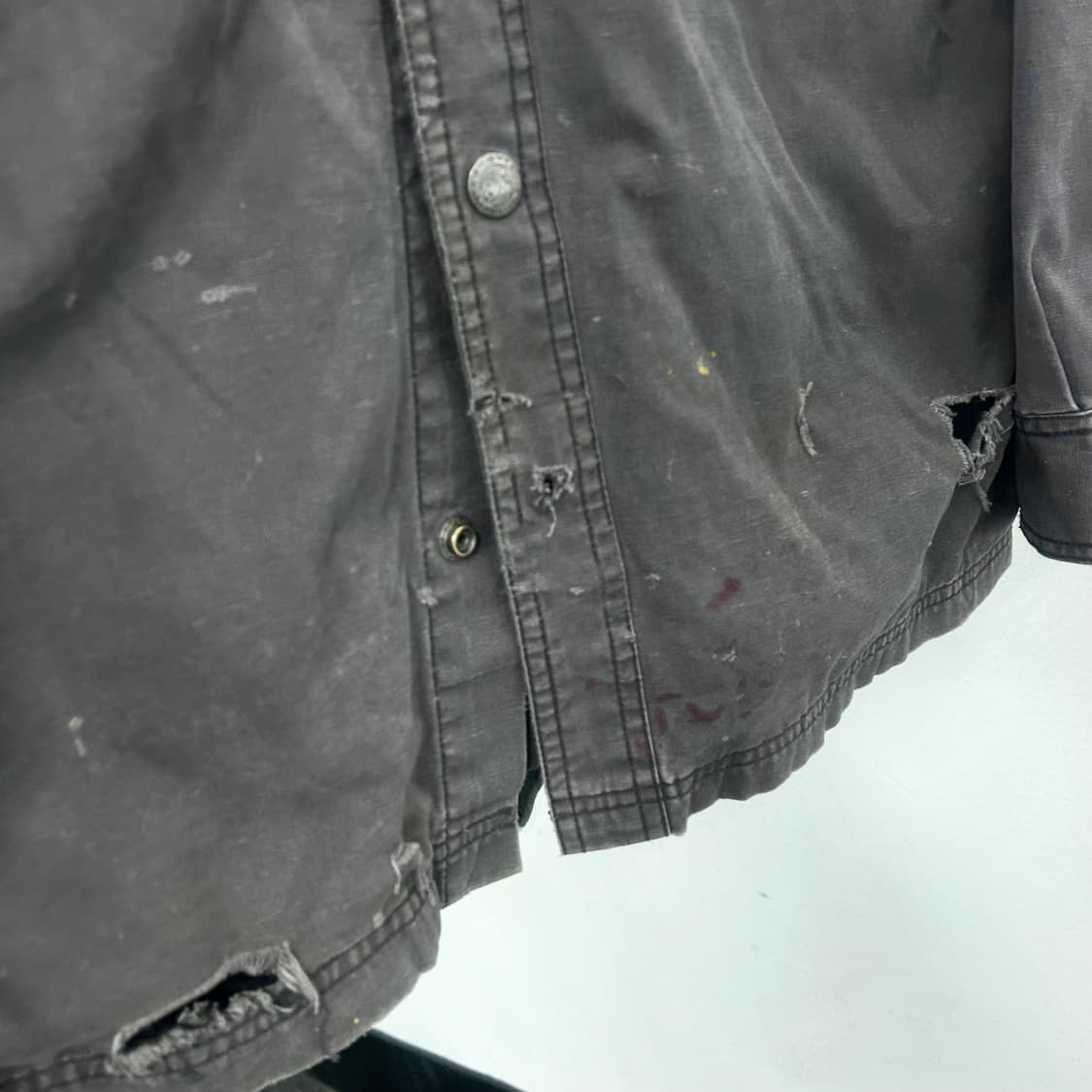 할리데이비슨 스컬 데님 셔츠 자켓 상품이미지8