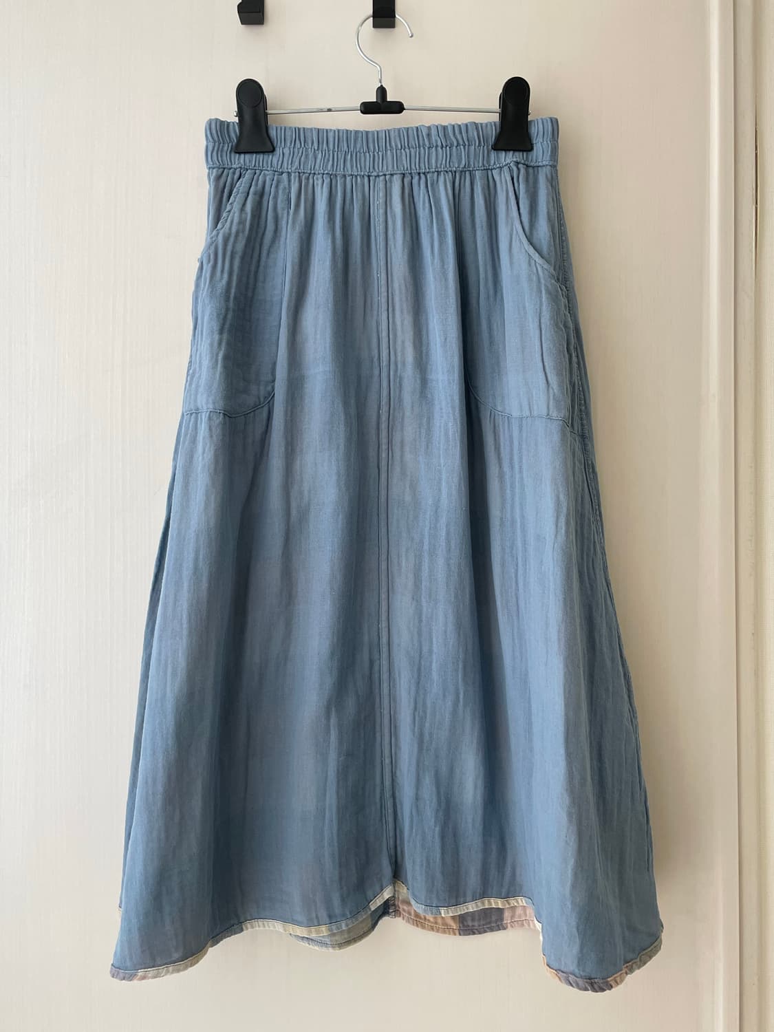 빈티지 스커트 리버서블 체크 스커트 / 모리걸 하구미 상품이미지2