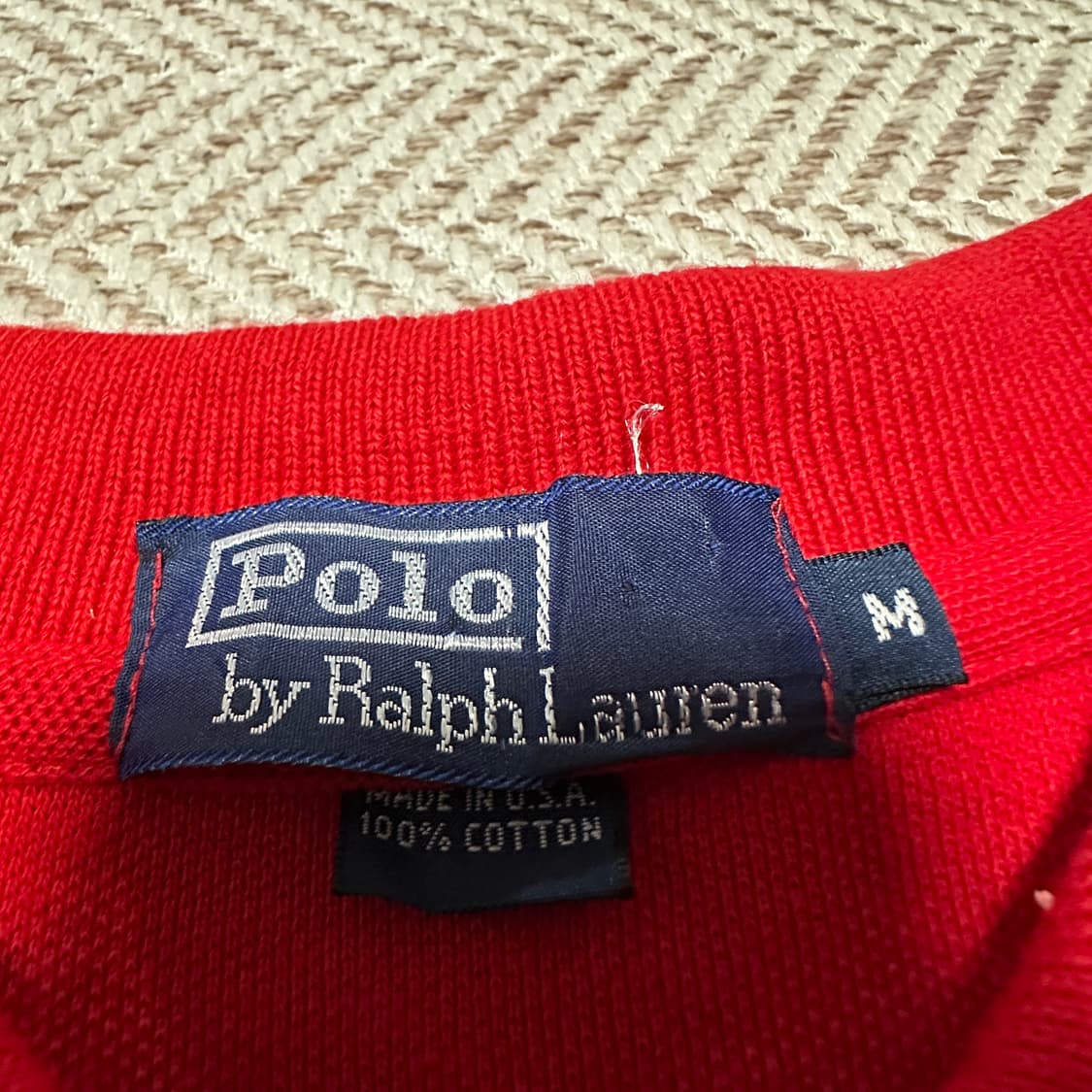 POLO RALPH LAUREN usa made polo shirt 상품이미지3