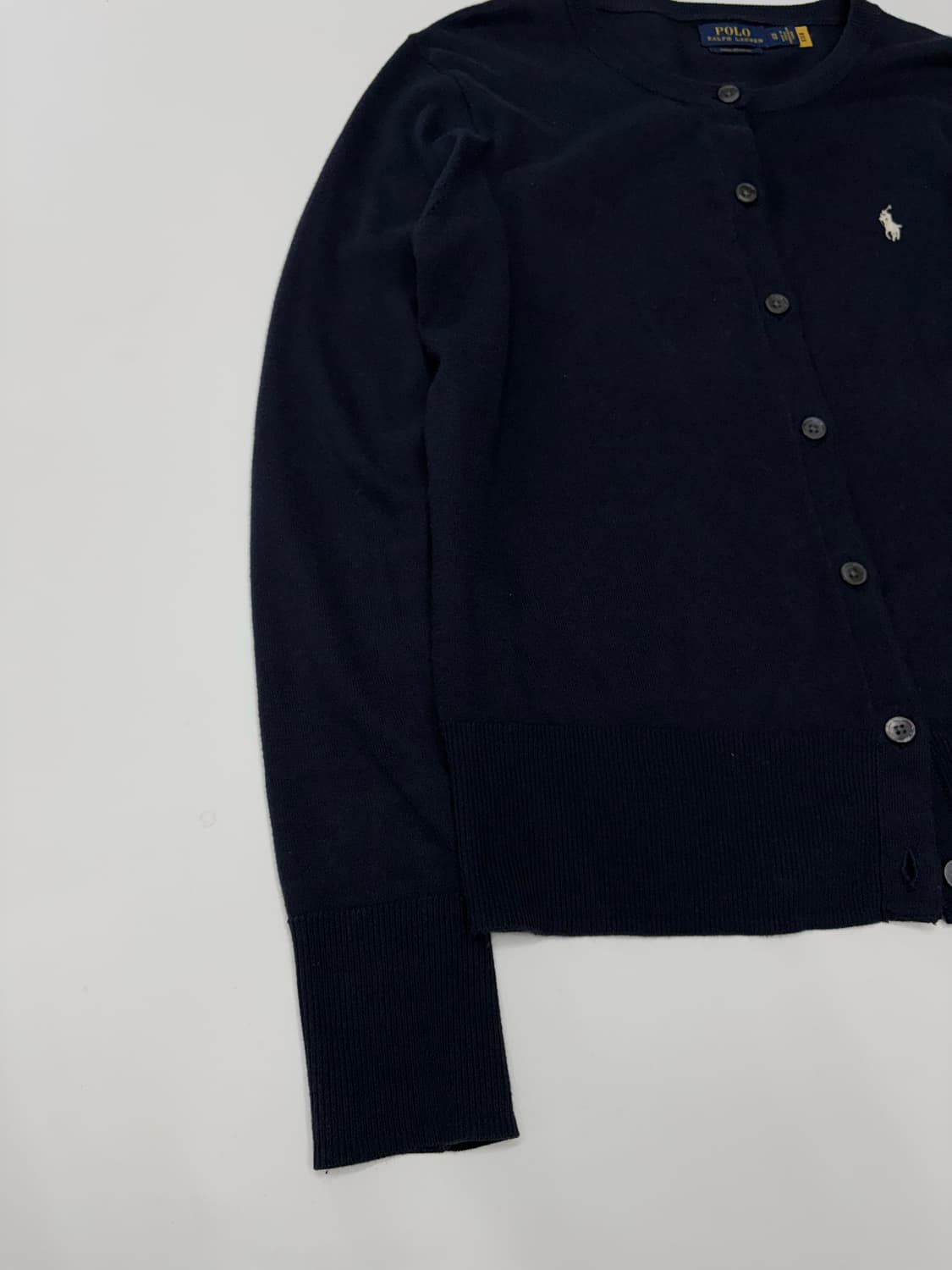 폴로 네이비 피마코튼 가디건 상품이미지5
