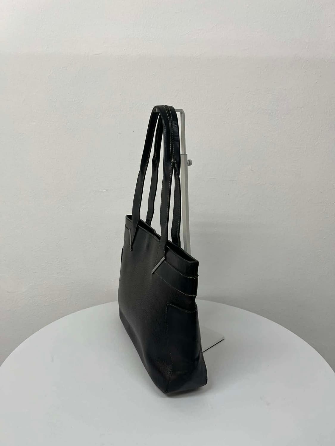 구찌 빈티지 가죽 토트백 상품이미지3