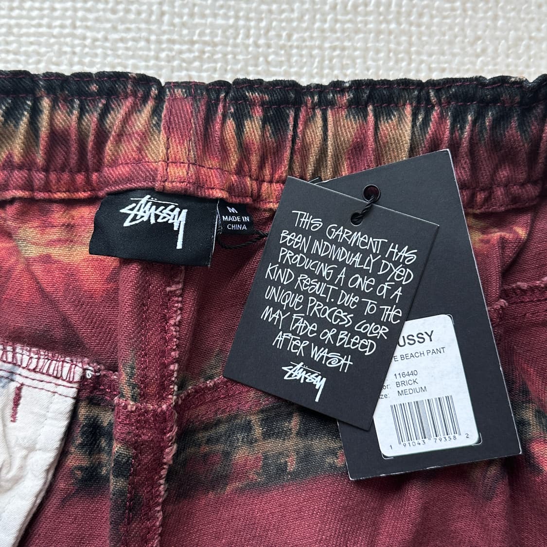 스투시) Add to Wishlist Rip Dye Beach Pan 상품이미지5