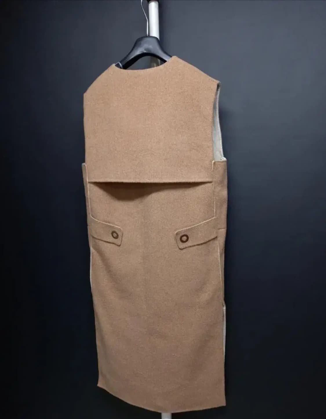 보브 벨 VOV VEL 핸드메이드 롱 베스트 55 상품이미지4