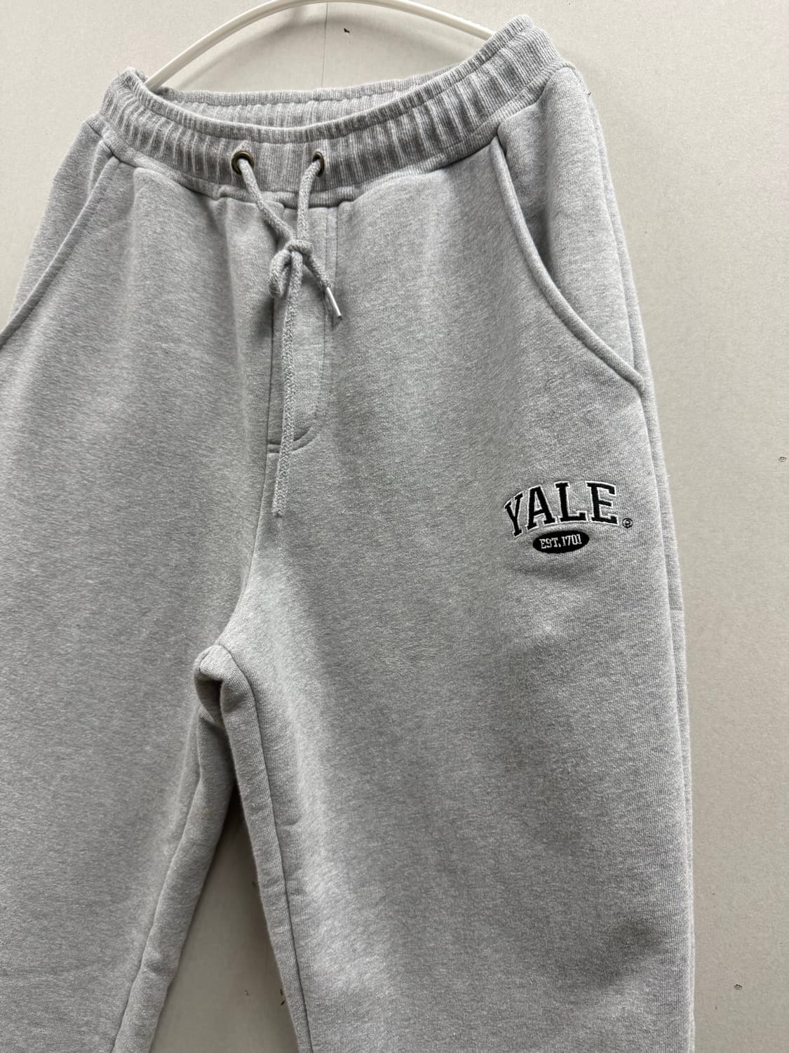 공용 M / 예일 스웻 조거팬츠 그레이 상품이미지3