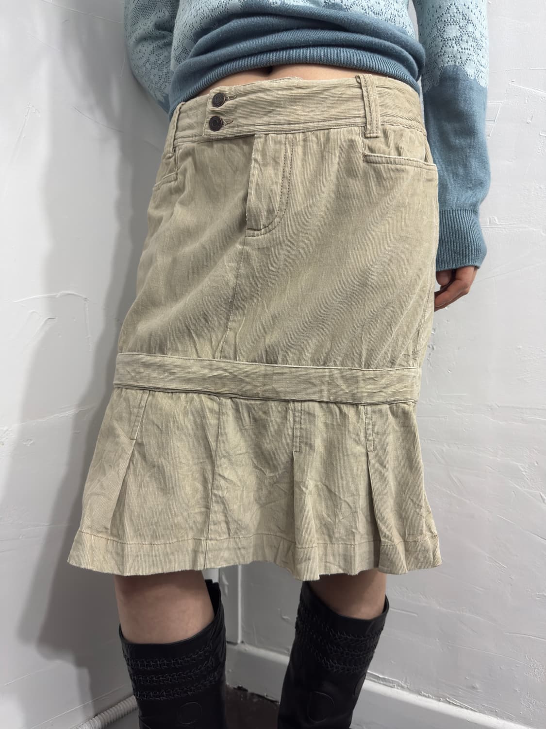american eagle corduroy design skirt 상품이미지1