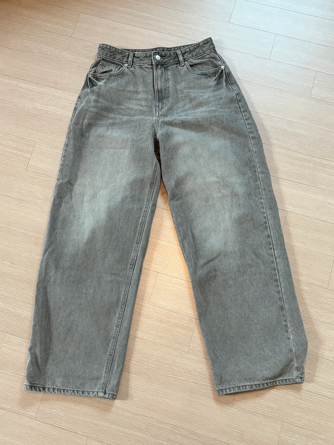 8 seconds 와이드 데님 팬츠 73 상품이미지1