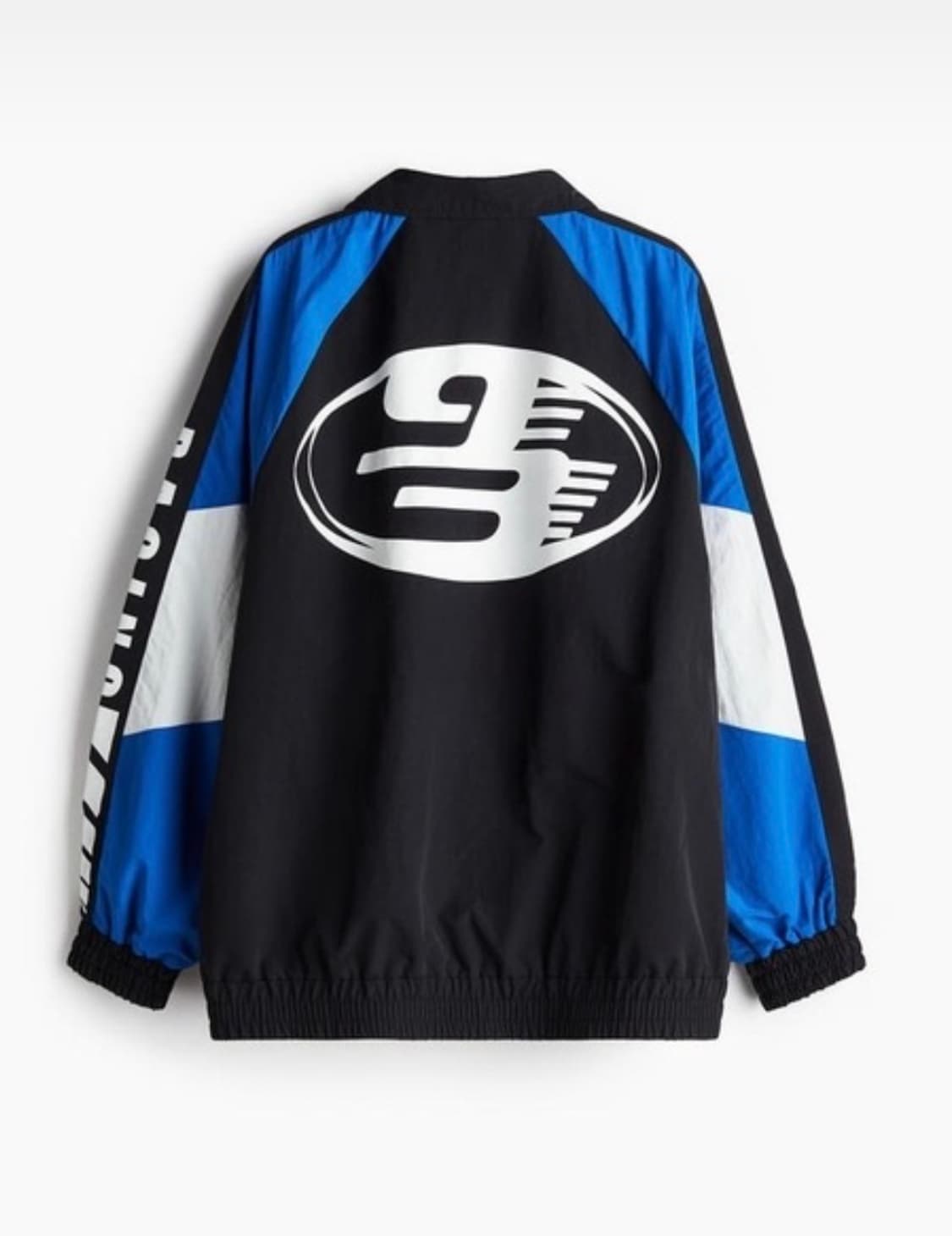 OVERSIZED PRINTED WINDBREAKER 레이싱 바람막이 상품이미지2