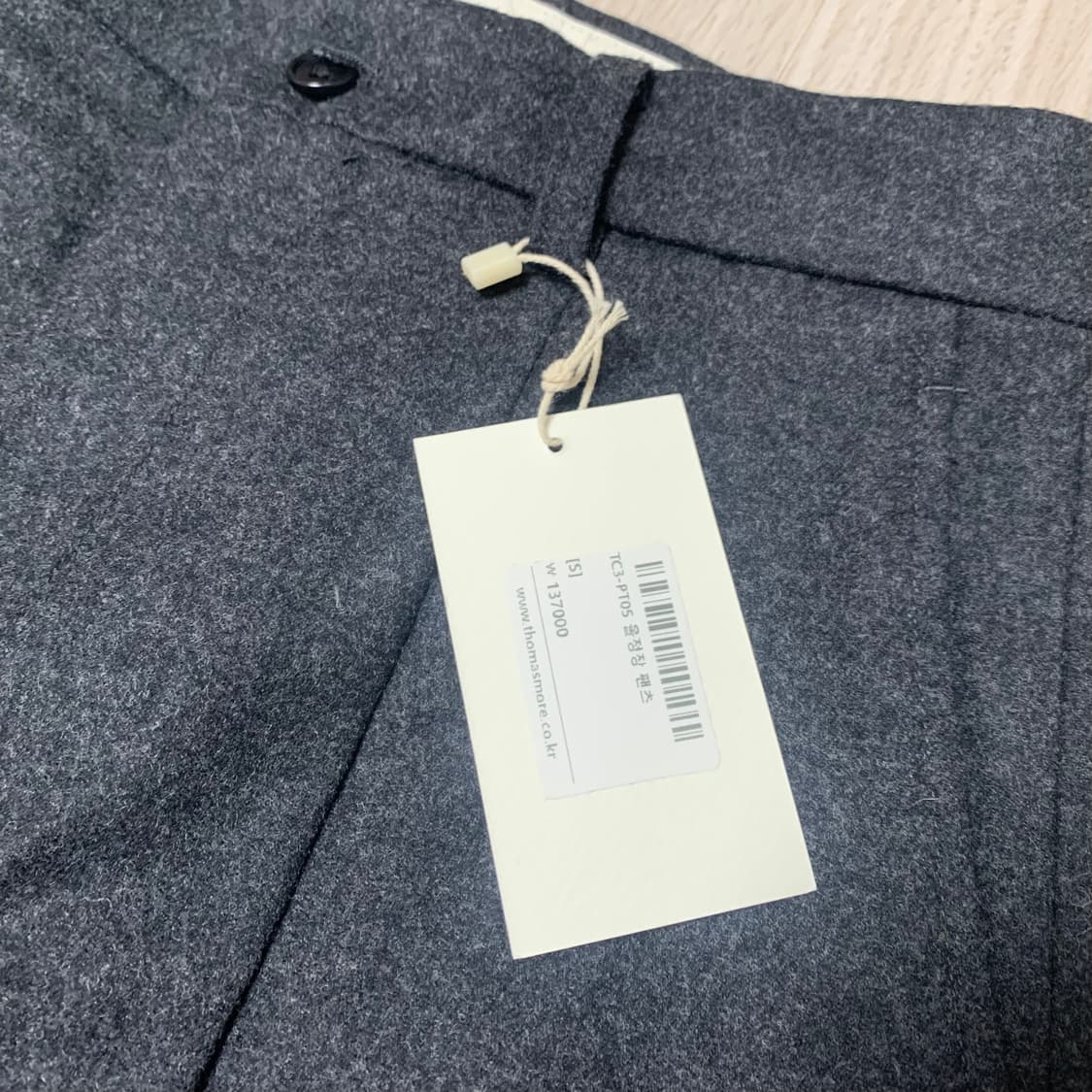 토마스모어 TC3-PT05 울정장 팬츠 스몰 small 상품이미지9