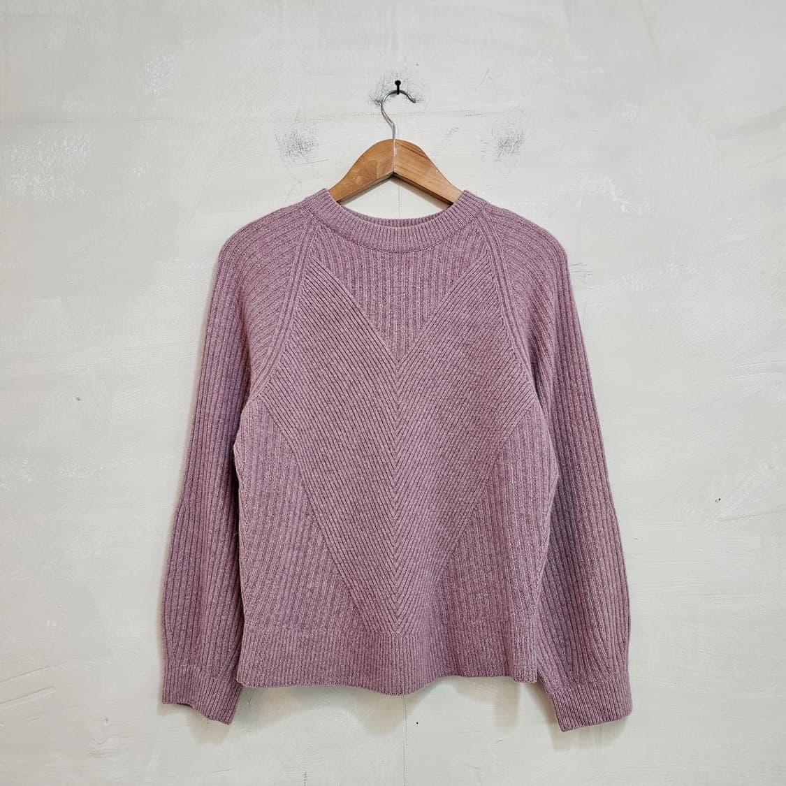 [SYSTEM] 시스템 라쿤 모헤어 혼방 풀오버 상품이미지1