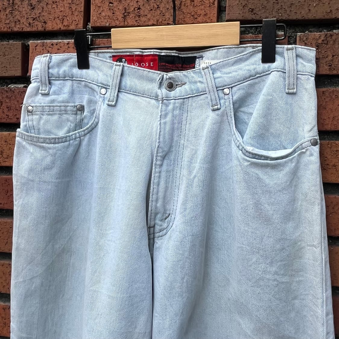 90s USA 리바이스 실버탭 데님 팬츠 (32“) 상품이미지5