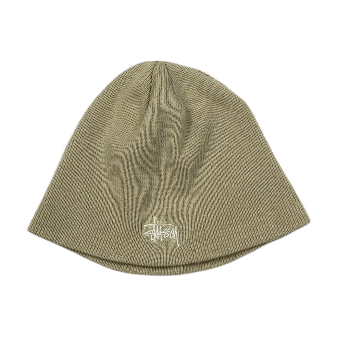 스투시 베이직 비니 모자 베이지 상품이미지1