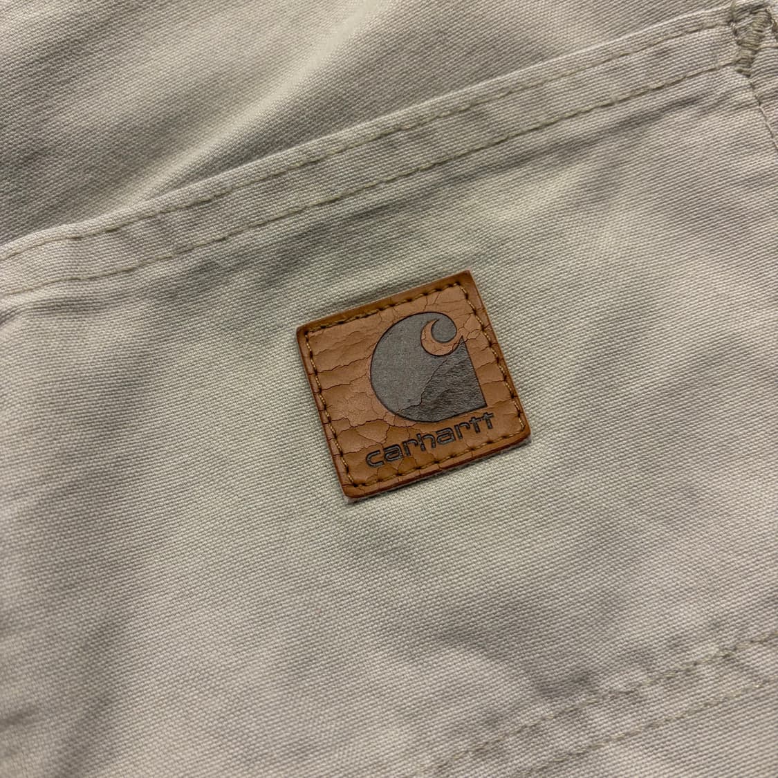 [31] 칼하트 B144 베이지 반바지 워크 팬츠 B763 상품이미지3