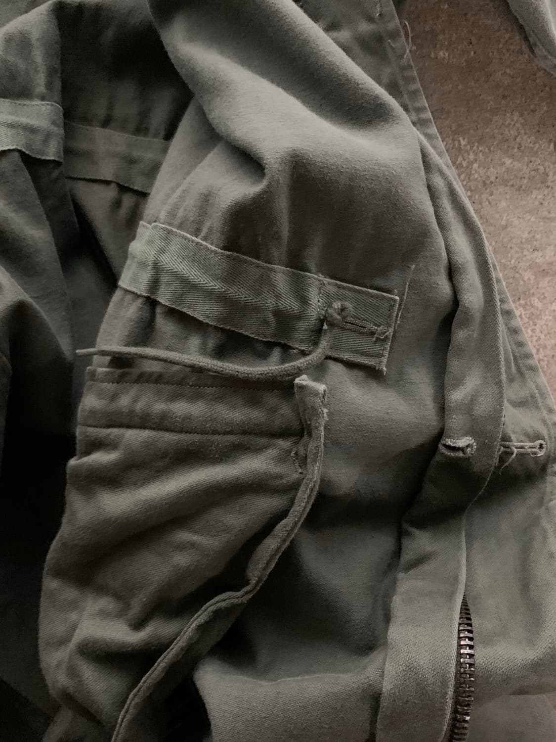 70s 프랑스군 M-64 필드 파카 상품이미지7