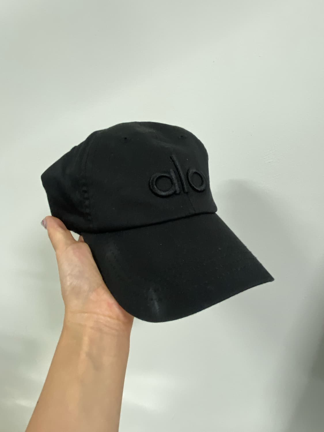 알로 alo 요가 모자 볼캡 올블랙 상품이미지3