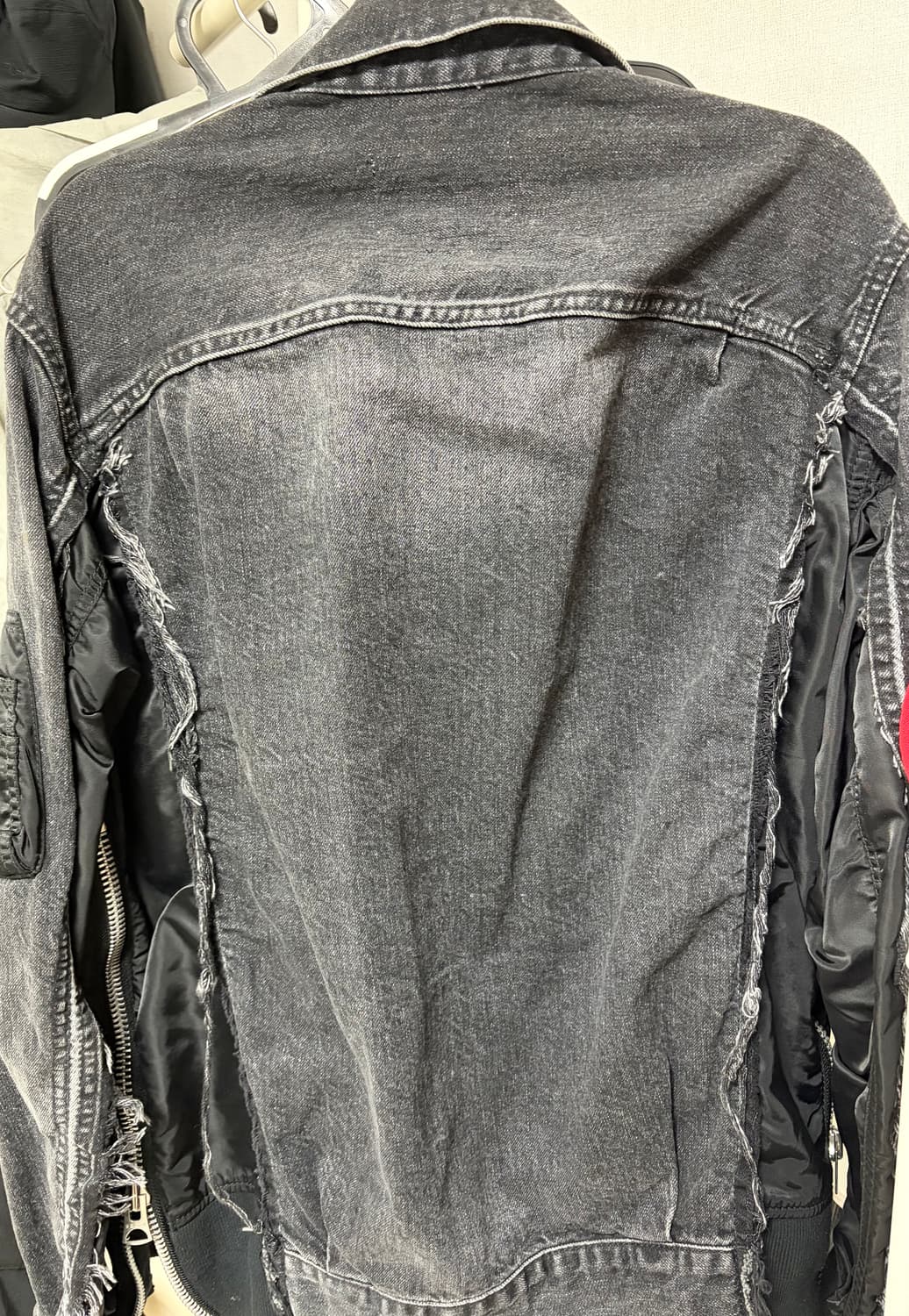 [1] 사카이 데님 MA-1 자켓 상품이미지4