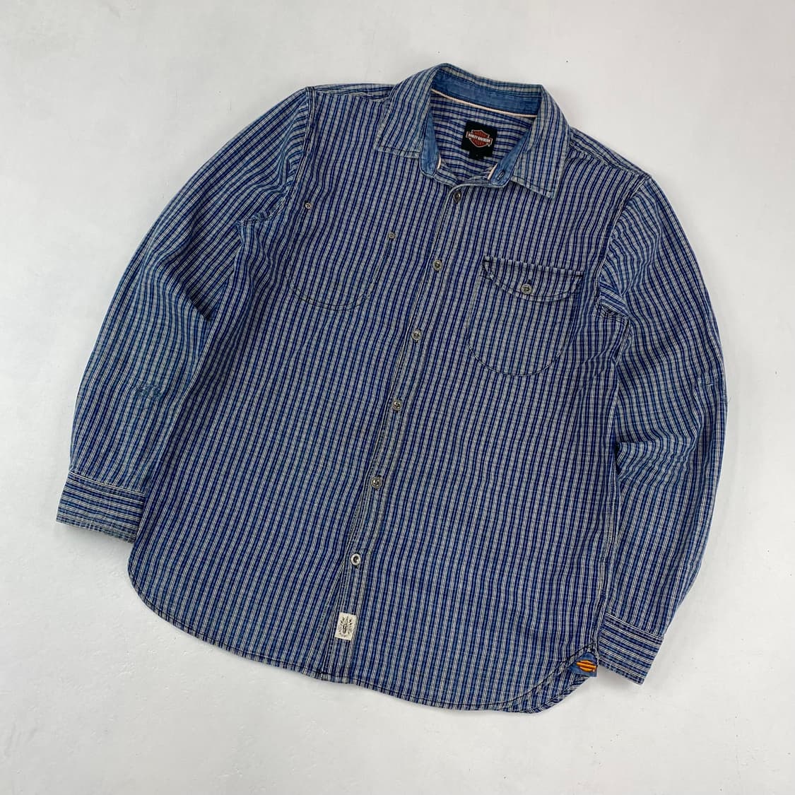 할리데이비슨 엠브로이드 빅로고 포켓 셔츠 (98) 상품이미지3