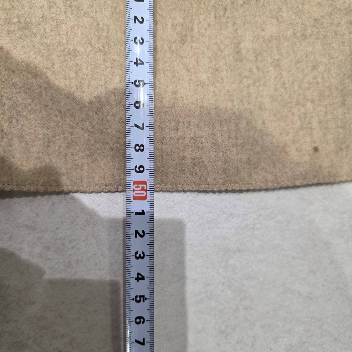 마인 울 혼방 벨트 스커트 베이지 64-94 상품이미지8